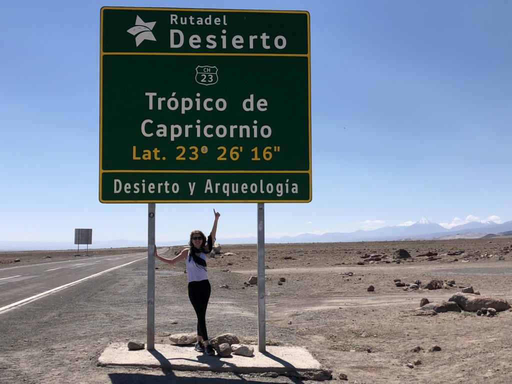 Deserto do Atacama - Trópico de Capricórnio