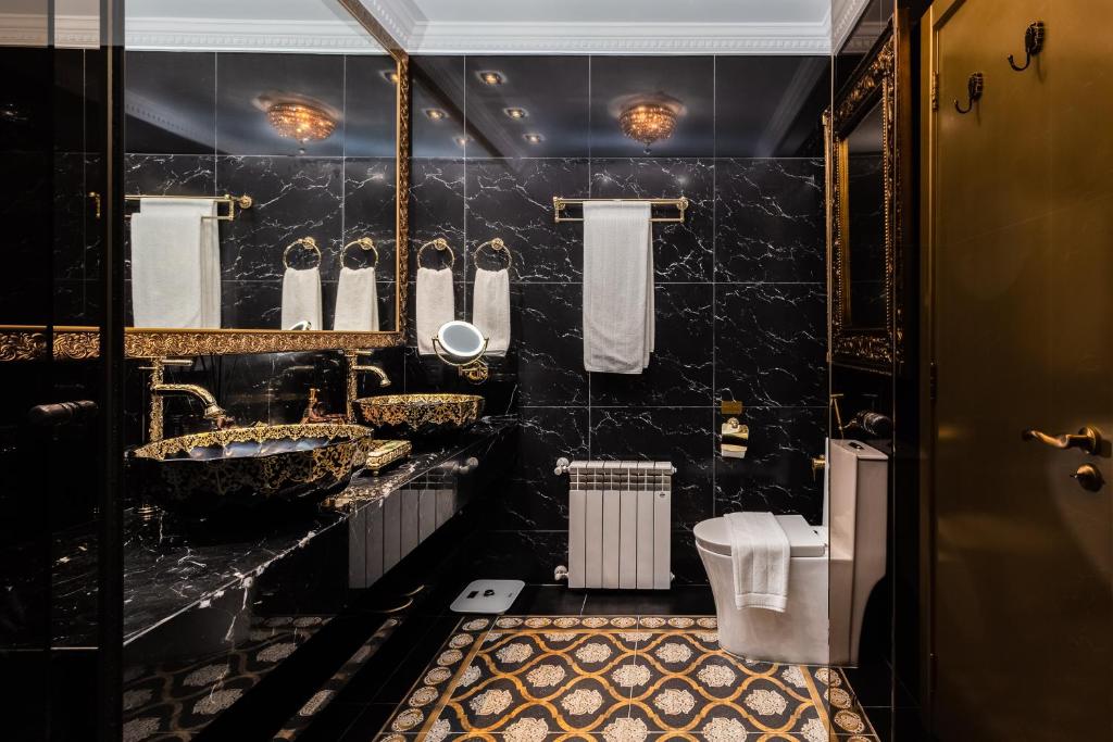 Banheiro do Hotel Colline de France em Gramado