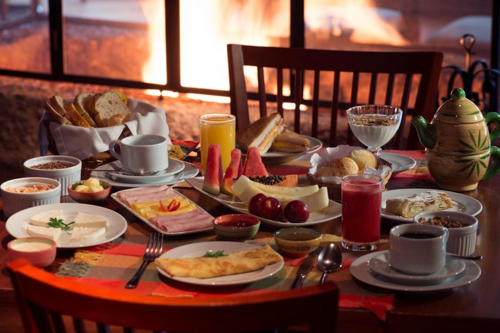 Café da Manhã do Kuriuwa Hotel em Monte Verde