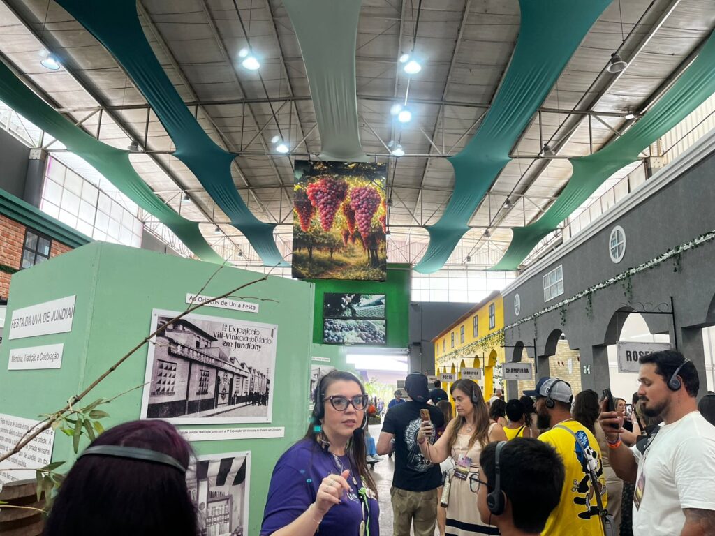 Espaço dos produtores rurais - Festa da Uva Jundiaí