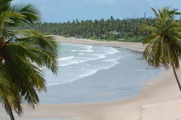 Praia do Toque em São Miguel dos Milagres