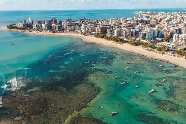 Praia de Jatiúca em Maceio - Alagoas